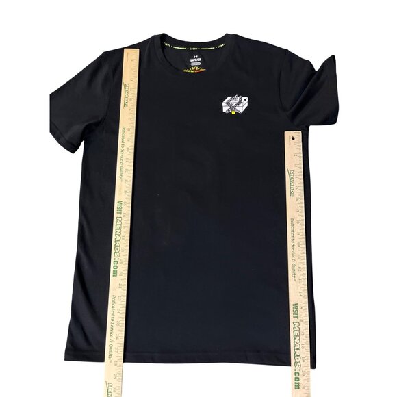 Stephen Curry x Sour Patch Kids Black Graphic Tee Mens S UA 1374215 Used Basketb - Picture 9 of 11